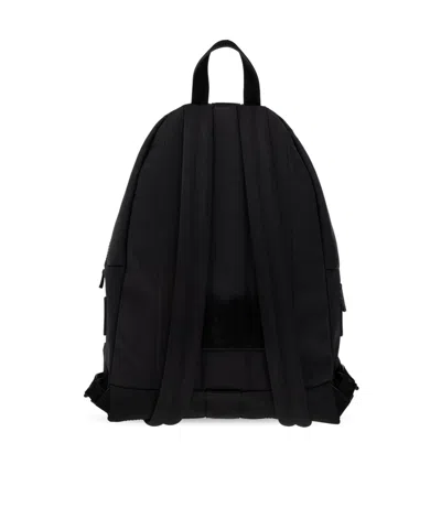 Moschino Logo-detail Backpack In Black
