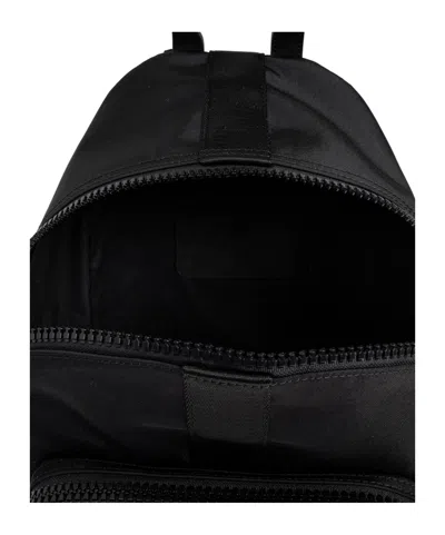 Moschino Logo-detail Backpack In Black