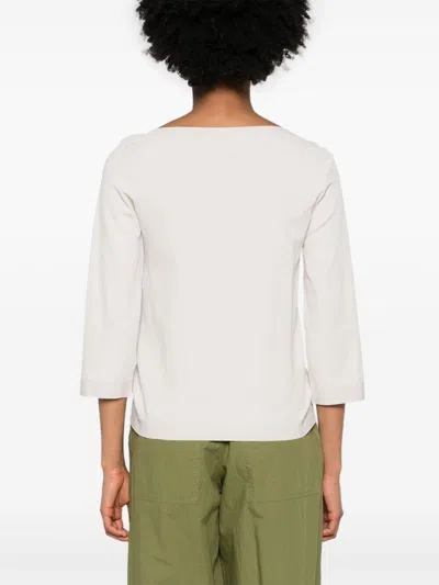 D Exterior D.exterior V Neck Sweater In Neutral