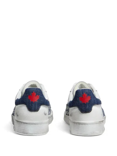 Dsquared2 Boxer Sneakers In White