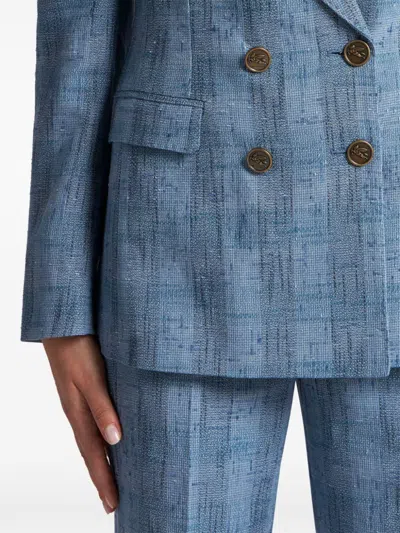 Etro Jacket In Blue