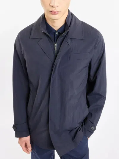 Fay Polyamide Jacket In Blue