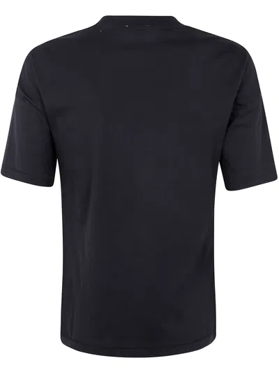 Filippa K Mock Neck Tee In Black