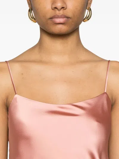 Herno Top In Satinoptik In Pink