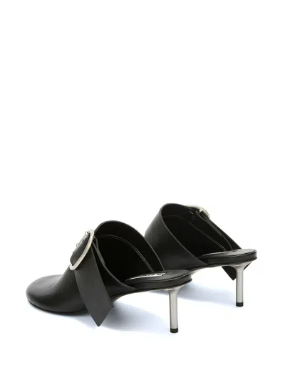 Jil Sander Mule Shoe In Black