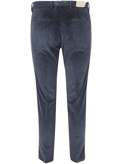 Michael Coal Mc-brad Plus 2741 Capri Trousers In Blue