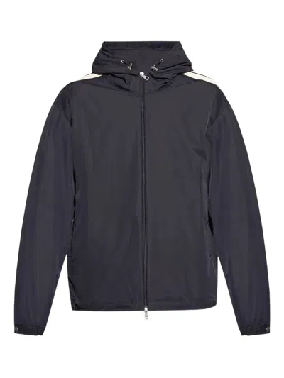 Moncler Side Stripe Jacket In Black