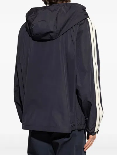 Moncler Side Stripe Jacket In Black
