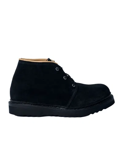 Our Legacy Black Suede Chukka Ankle Boots