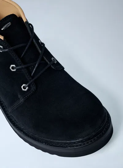 Our Legacy Black Suede Chukka Ankle Boots