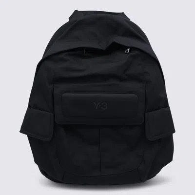 Y-3 Backpack With Flap Pocket In Black