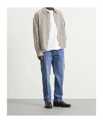Studio Nicholson Check Shirt In Multi