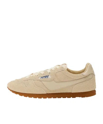 Autry Windspin Low Sneaker In Gray