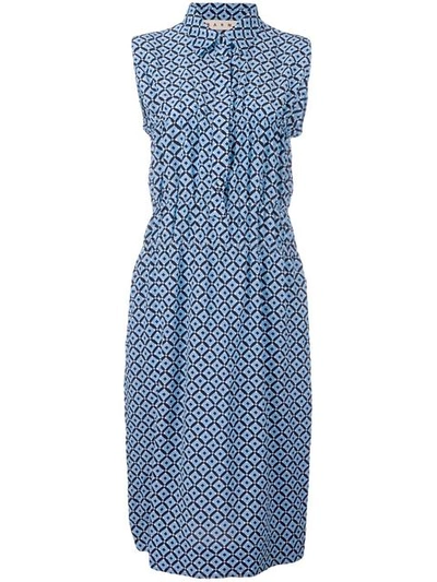 Shop Marni Tracery Print Dress