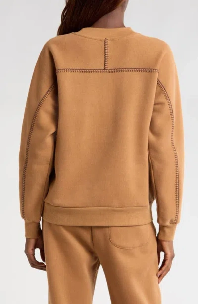 Ugg Classic Crew Neck In Orange