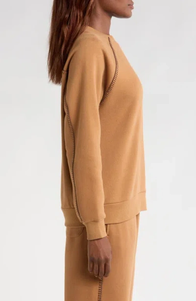 Ugg Classic Crew Neck In Orange