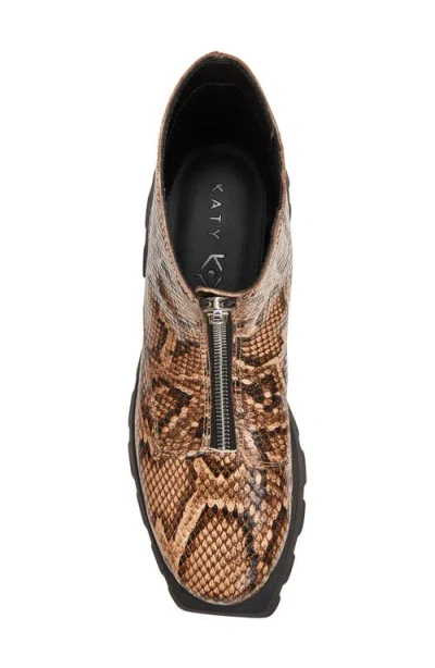 Katy Perry Daarling Combat Boot In Brown