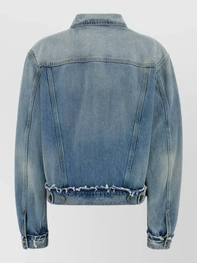 Maison Margiela Light Blue Cotton Denim Jacket