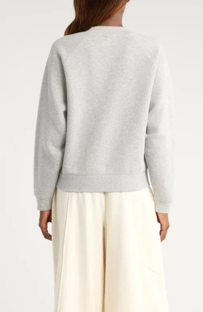 Ugg (r) Logo Crewneck Sweatshirt In Gray