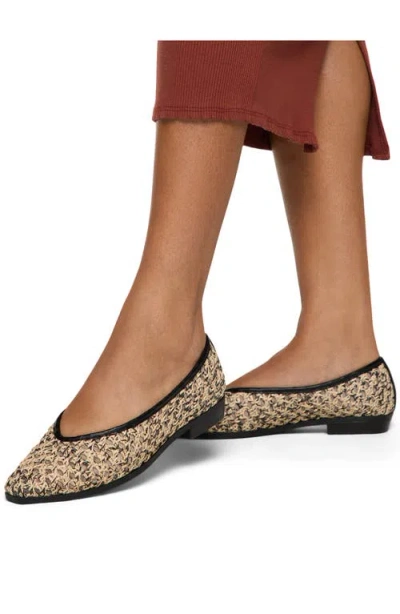 Aldo Rafaella Ballet Flat In Brown