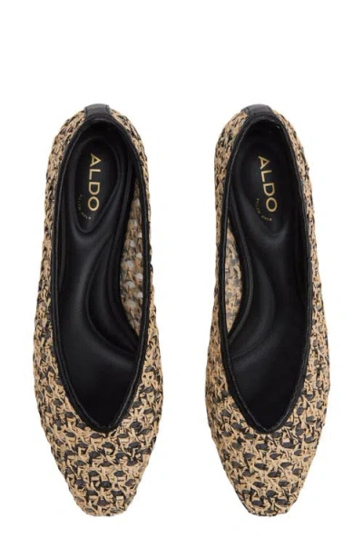 Aldo Rafaella Ballet Flat In Brown