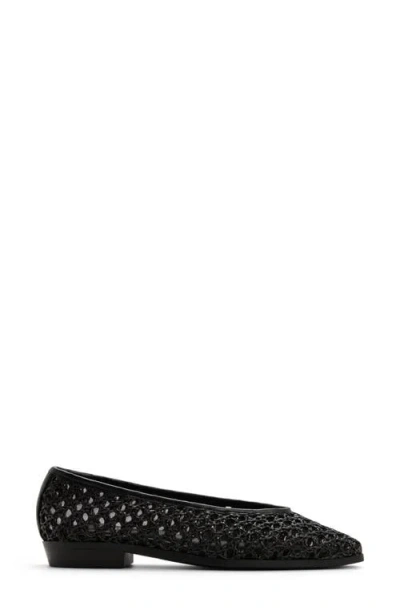 Aldo Rafaella Ballet Flat In Black