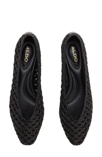 Aldo Rafaella Ballet Flat In Black