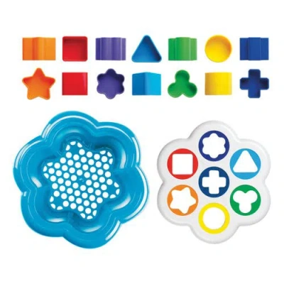 Quercetti Daisy Shape Sorter In Multi