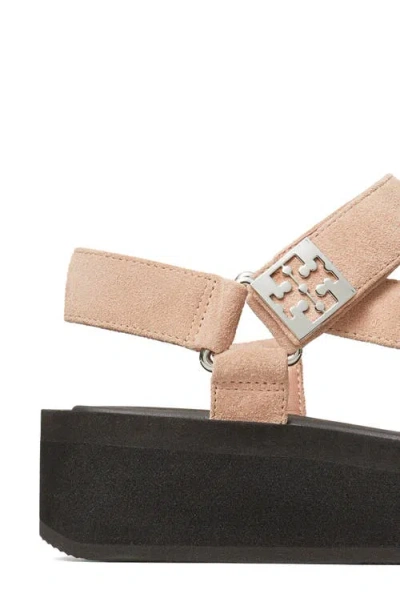 Tory Burch Mellow Platform Sandals In Neutral