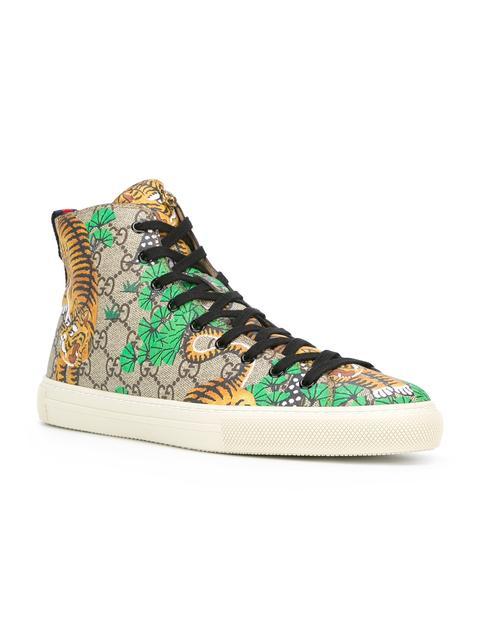 gucci tiger high tops