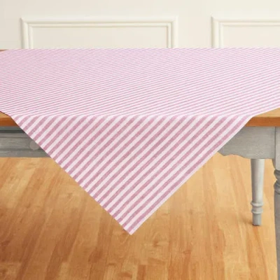Solino Home Linen Table Throw In Pink