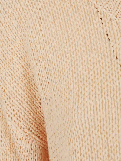 Nuur Short Sleeves Round Neck In Neutral