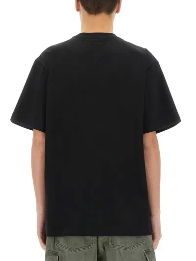 Obey Established Works Eyes Pocket Tee Ss In Black