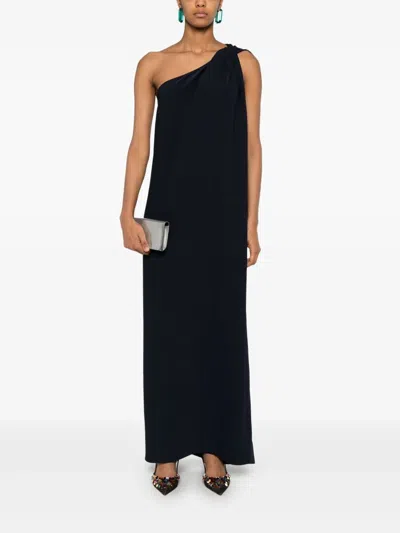 P.a.r.o.s.h Parosh Cady Midi Dress In Black