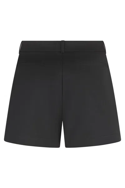 P.a.r.o.s.h Parosh Celebrity Cotton Shorts In Black