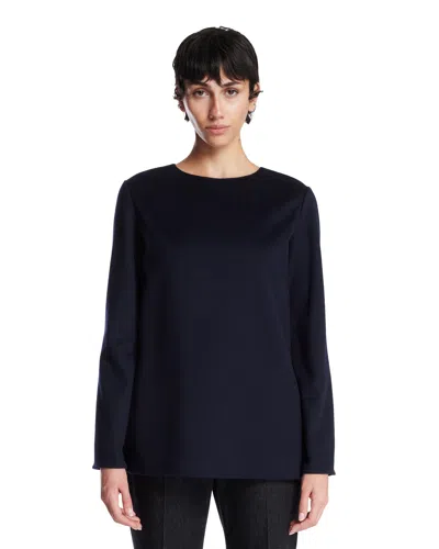 The Row Long-sleeved Pullover In Black