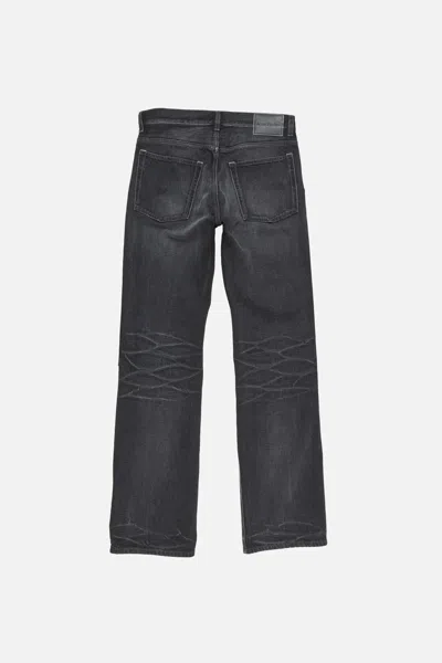 Acne Studios Jeans With Belt Loops In Blue