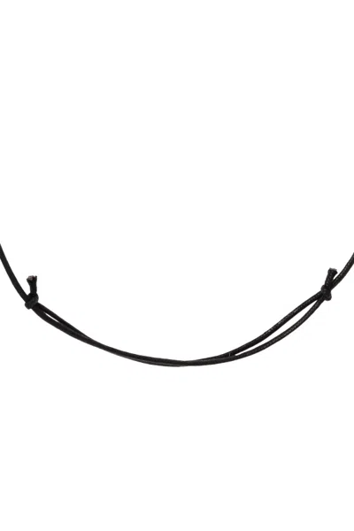 Dsquared2 Turtle Beaded Necklace In Black