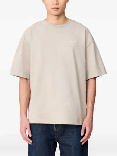 Axel Arigato Honor T-shirt In Gray