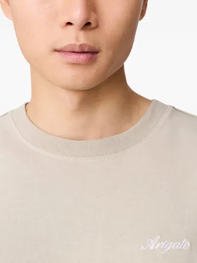 Axel Arigato Honor T-shirt In Gray