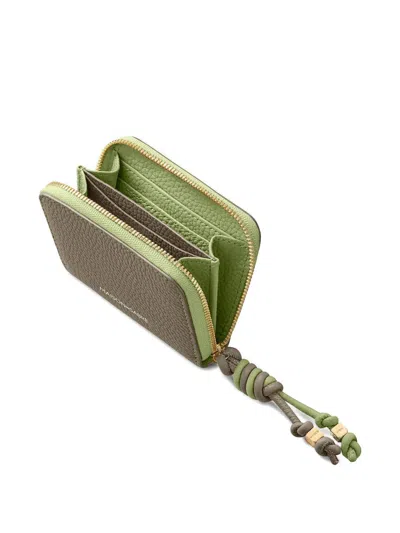 Maison De Sabre Zipped Cuboidal Small Wallet In Neutral