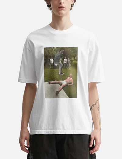 Babylon Jackass X  Cup Test Tee In White