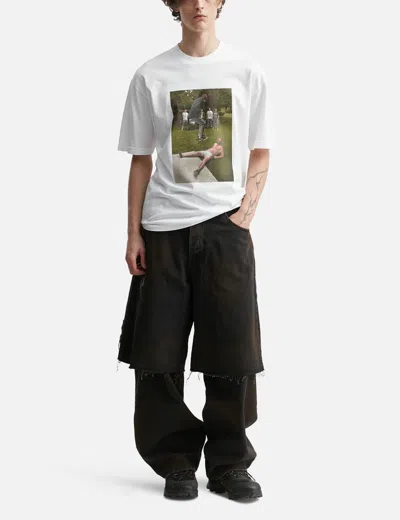 Babylon Jackass X  Cup Test Tee In White
