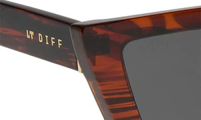Diff Winona Square Sunglasses In Brown