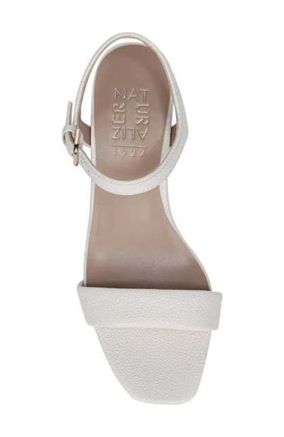 Naturalizer Izzy Block Heel Sandal In White