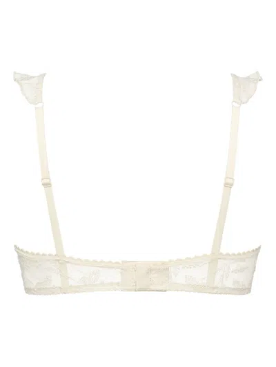 Eres Printanière Underwire Ruffled Bra In White
