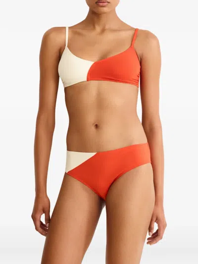 Eres Echos Bikini Bottom In Orange