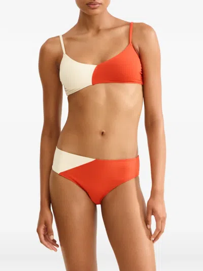 Eres Echos Bikini Bottom In Orange