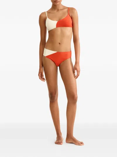 Eres Echos Bikini Bottom In Orange
