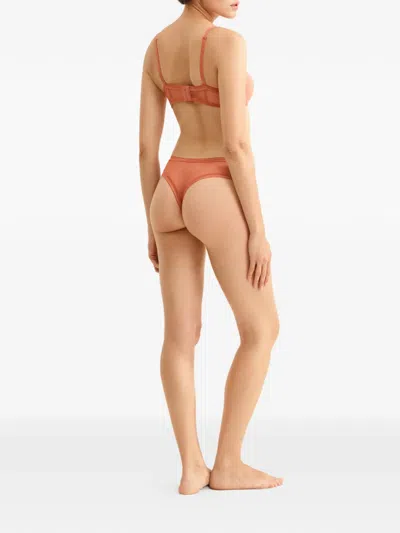 Eres Envoûtant Full-cup Bra In Orange